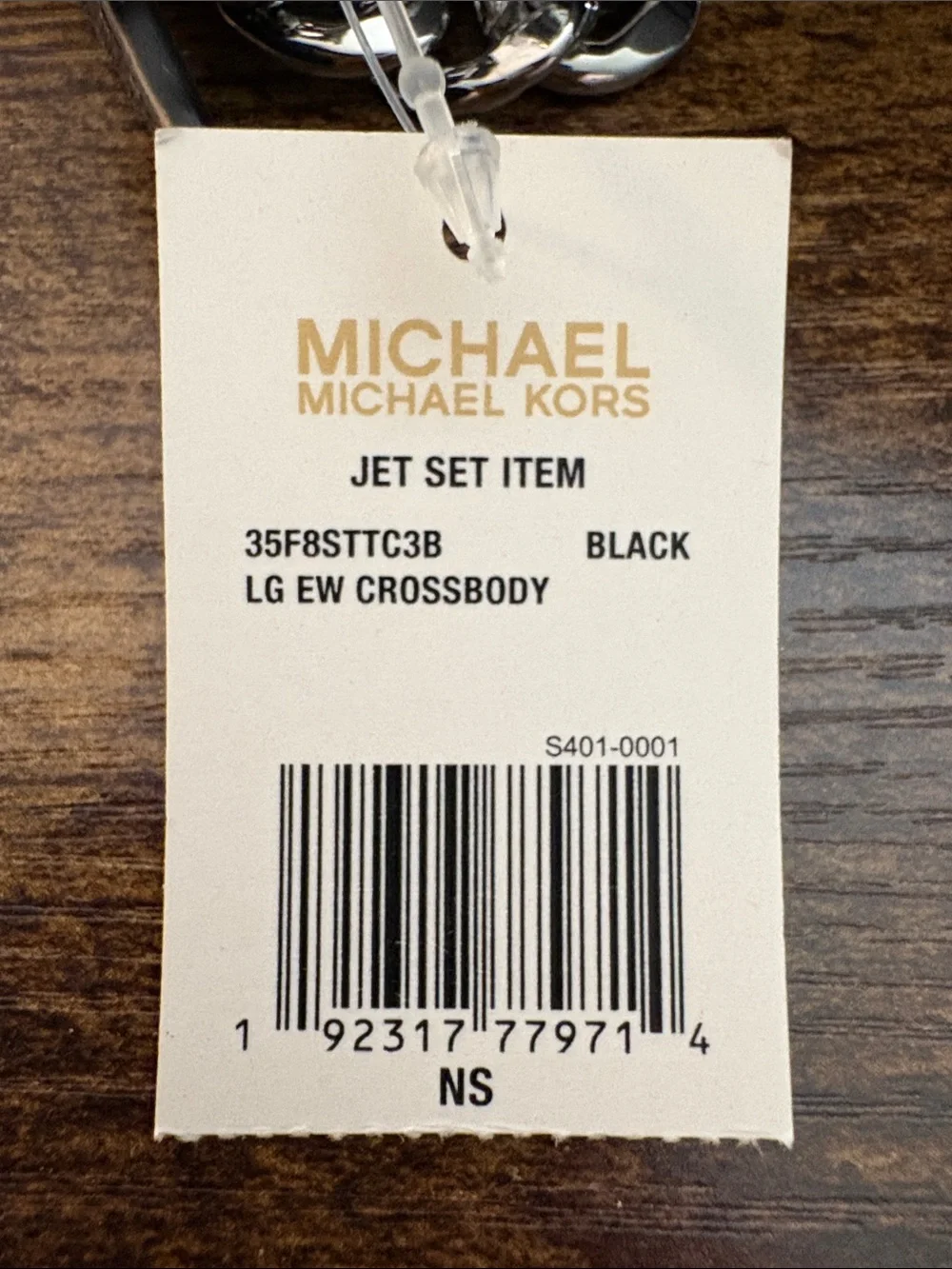 NWT Michael Kors Black Signature Crossbody Bag